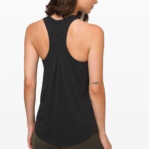 Lululemon Love Tank *Pleated -Size 8-Black (Fifth Release)